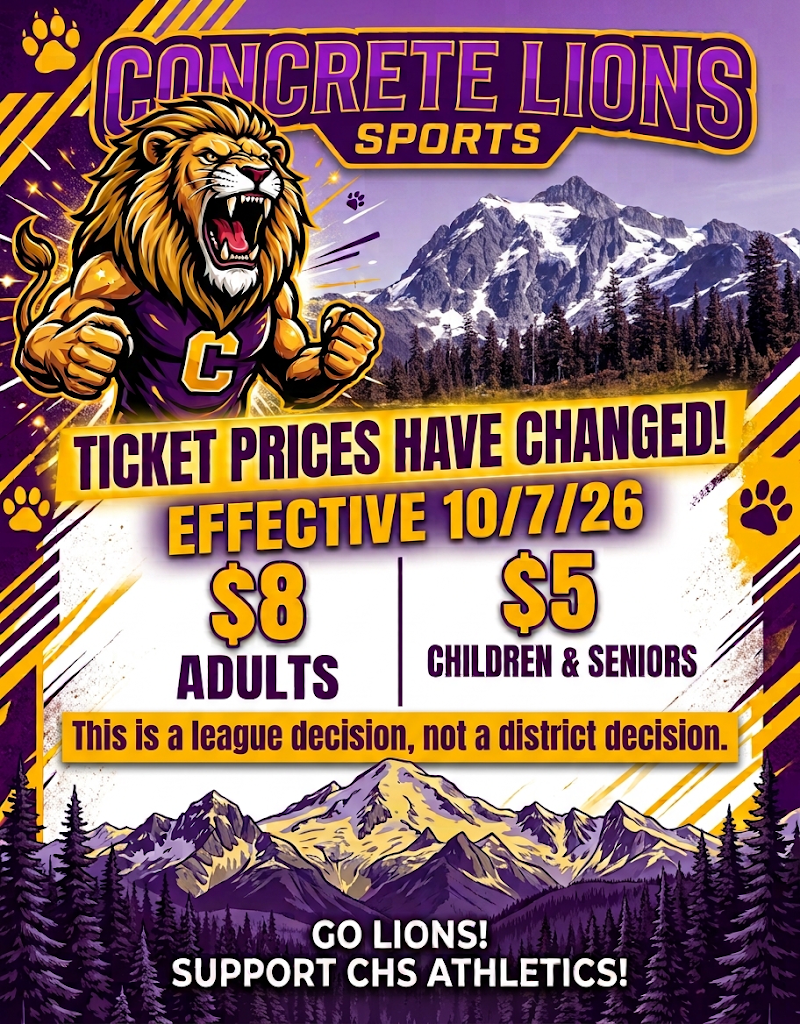 Ticket prices changed.